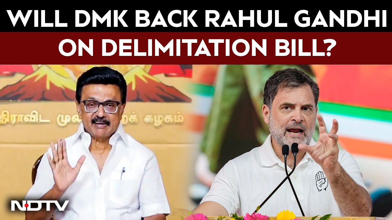 Rahul Gandhi Calls Delimitation Bill A 'BJP Conspiracy' Against Tamil Nadu