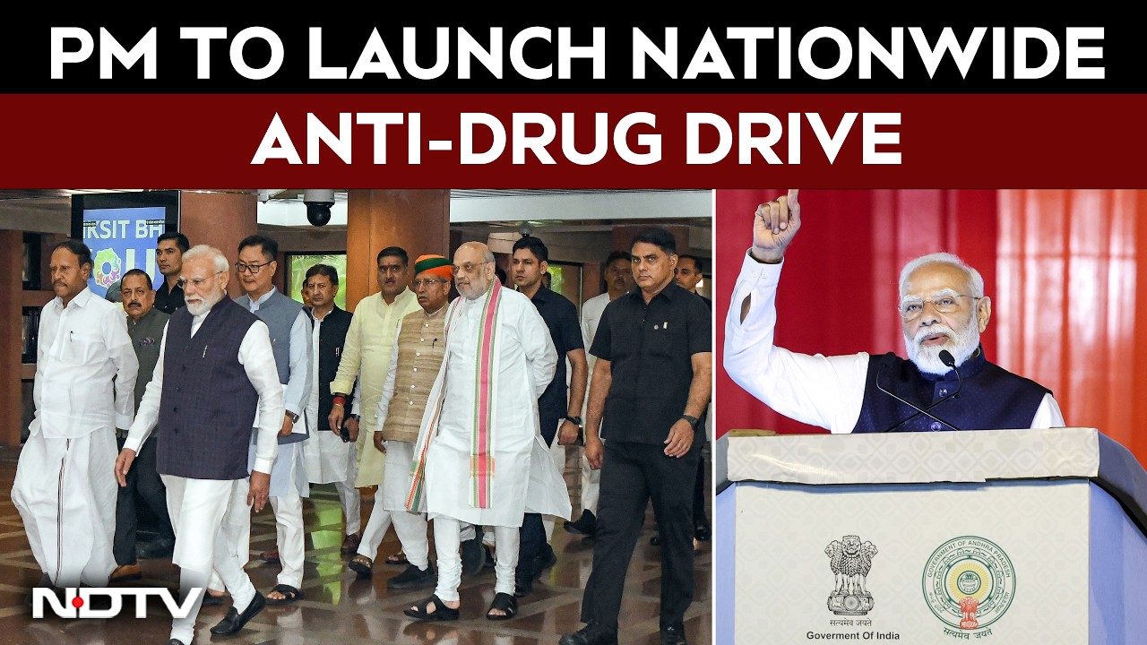 PM Modi To Launches 'Nasha Mukt Yuva –-Viksit Bharat', A Nationwide Campaign Against Drug Abuse