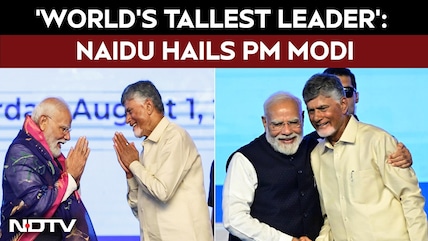 PM Modi News | 'Nation Blessed With PM Modi's Leadership': Chandrababu Naidu Goes All Praise For PM