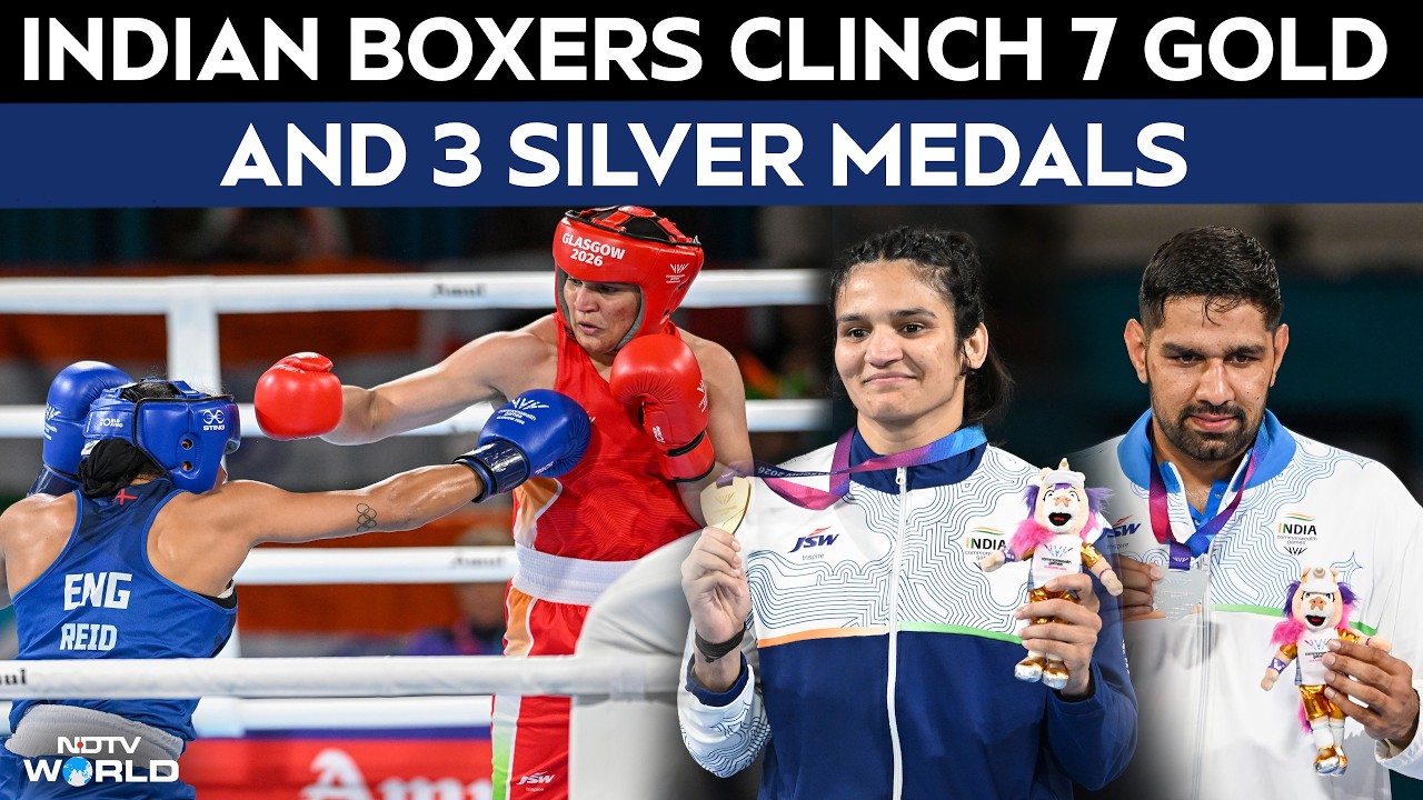 India Win Record 7 Boxing Golds; Medal Rush Sees Tally Touch 39