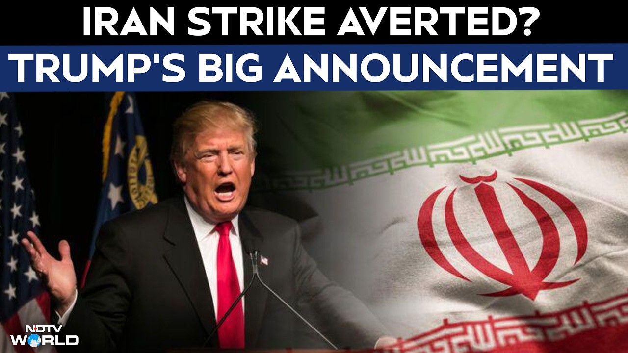 Donald Trump Announces Pause In Iran Strikes Amid Push For Agreement