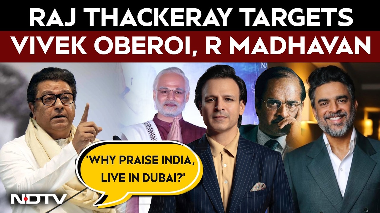 Raj Thackeray Questions Vivek Oberoi and R Madhavan Living in Dubai Despite Praising Modi