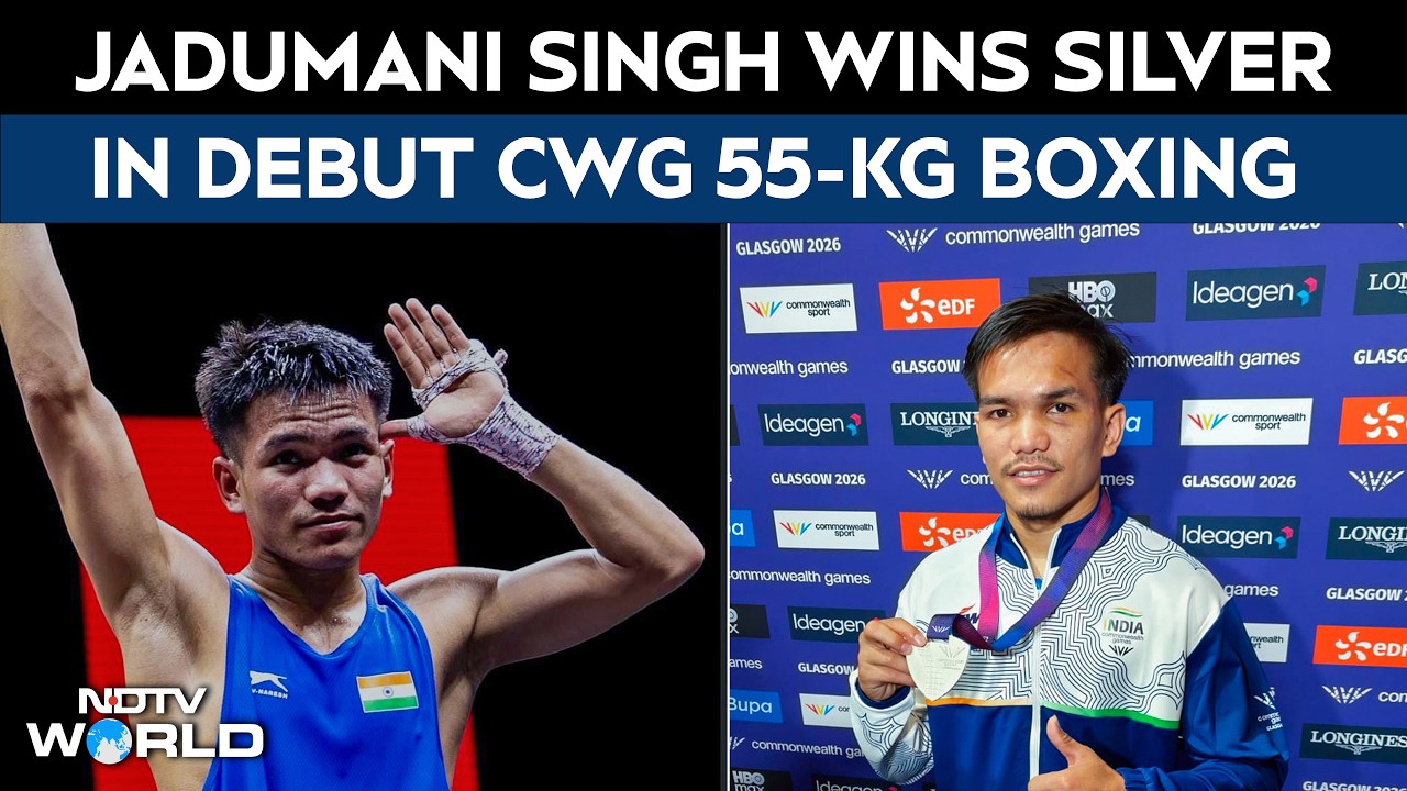 CWG 2026 | 'I'll Return Stronger': Jadumani Singh After Winning CWG Silver In 55-kg Boxing