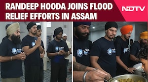 Assam Floods | Randeep Hooda Distributes Relief To Flood Victims In Assam