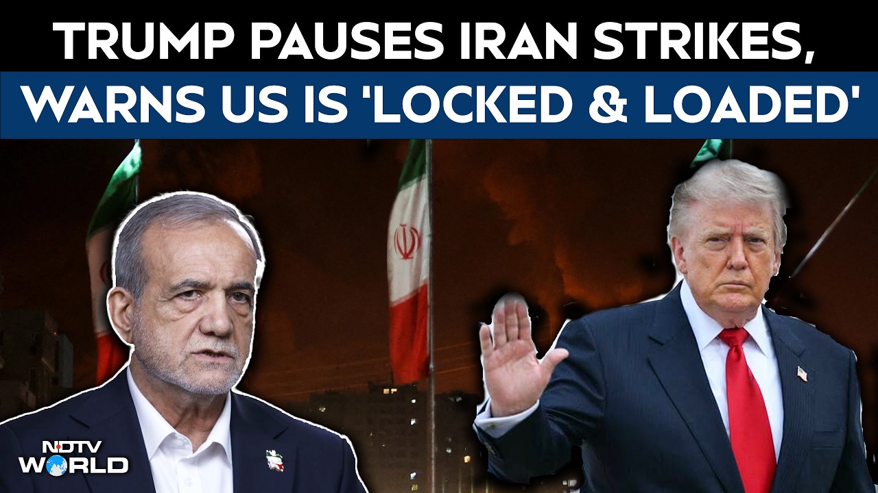 US Iran War | Trump Pauses Iran Strikes As Fragile Ceasefire Holds, Warns US Is 'Locked And Loaded'