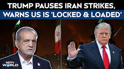 US Iran War | Trump Pauses Iran Strikes As Fragile Ceasefire Holds, Warns US Is 'Locked And Loaded'