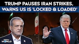US Iran War | Trump Pauses Iran Strikes As Fragile Ceasefire Holds, Warns US Is 'Locked And Loaded'