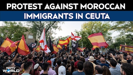 Ceuta Immigration Protests | Right-Wingers Protest Against Moroccan Immigrants, Locals Resist