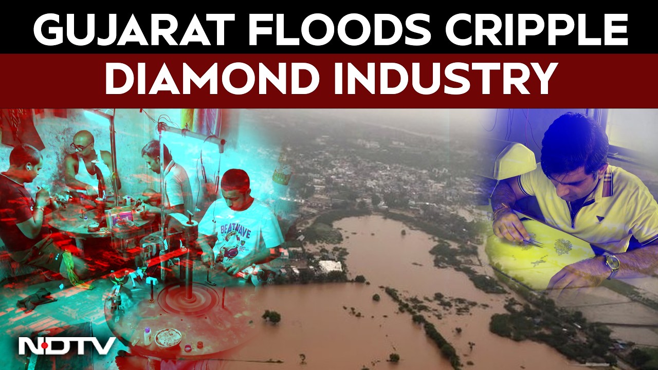 Gujarat Floods Leave Diamond Industry Struggling After Days Of Shutdown