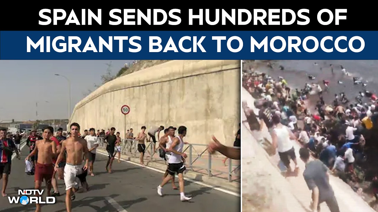Spain Morocco Border | Hundreds Of Migrants Who Had Crossed Into Ceuta Have Returned To Morocco