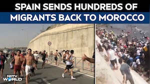 Spain Morocco Border | Hundreds Of Migrants Who Had Crossed Into Ceuta Have Returned To Morocco