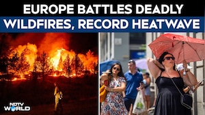 Europe's Wildfire And Heatwave Crisis Forces Over 330,000 To Evacuate As Rivers Reach Historic Lows