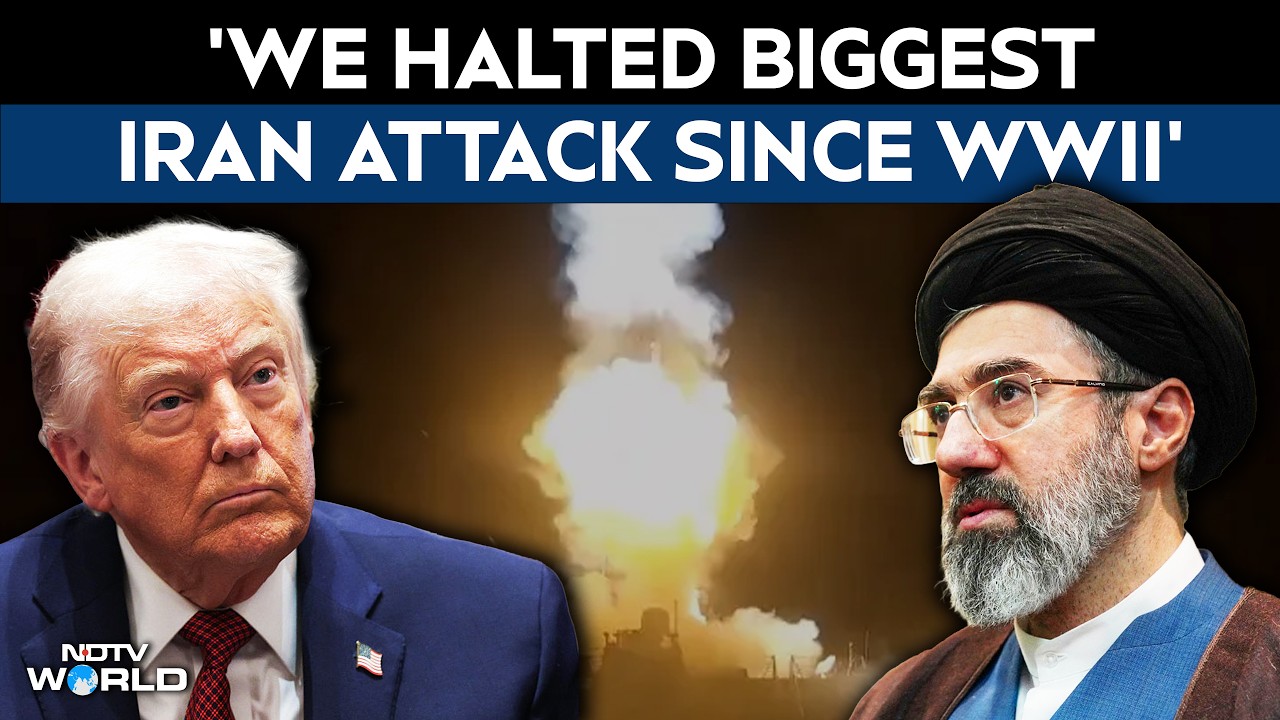 Donald Trump Claims Biggest Iran Strike Since WWII Was Halted