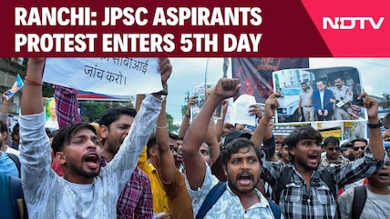 Students Continue Protest In Ranchi, Demand CBI Probe Into JPSC Recruitment Row