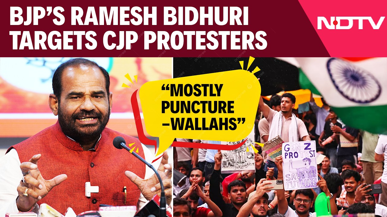 BJP's Ramesh Bidhuri's dig At Delhi CJP protesters: More puncture repairers than students