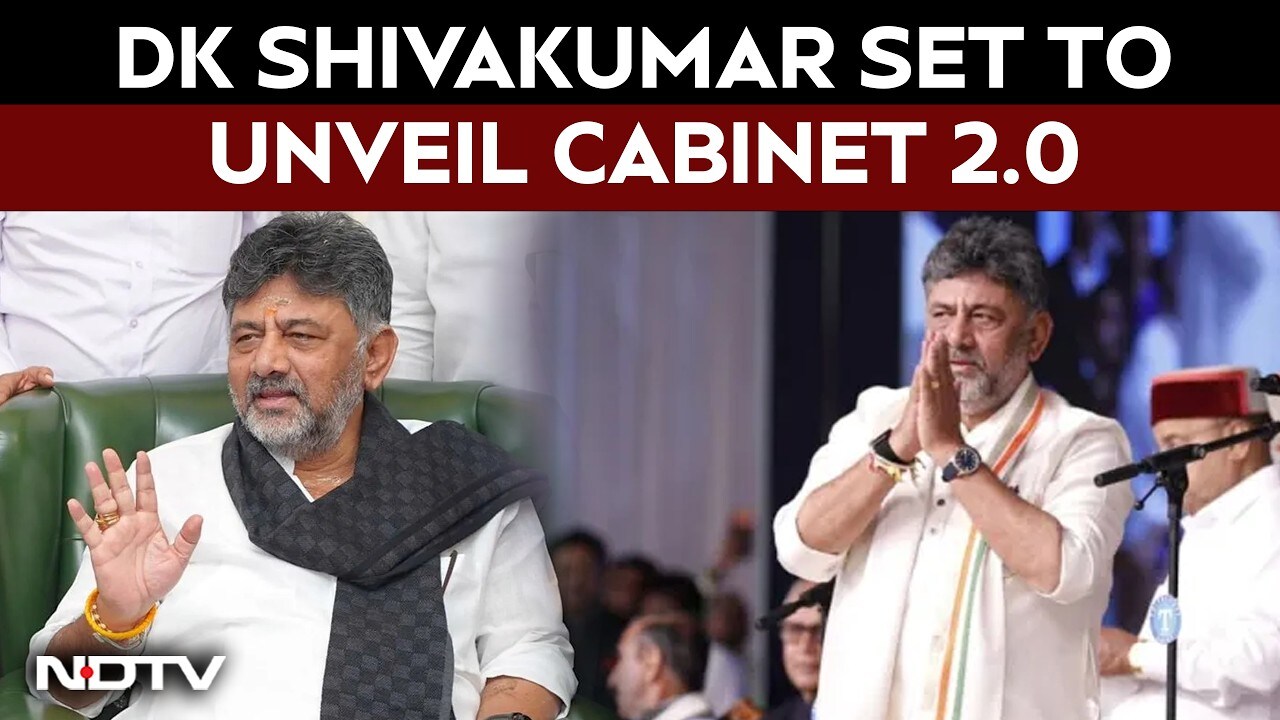 DK Shivakumar Set To Unveil Karnataka Cabinet 2.0 With Fresh Faces