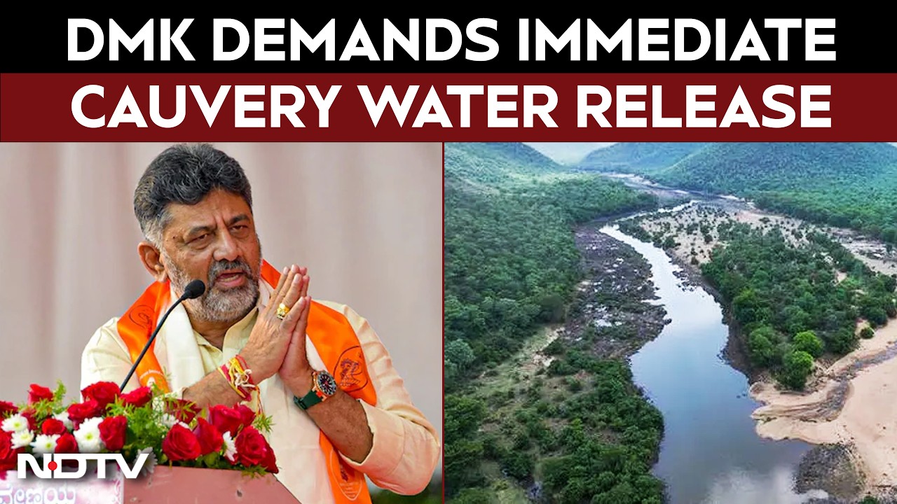 Cauvery Water Row Escalates As DMK Targets Karnataka | Tamil Nadu, Karnataka Clash Over Cauvery