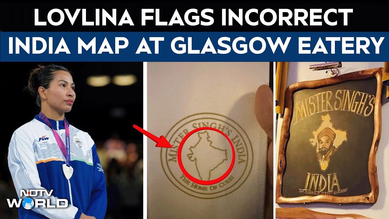 CWG 2026 | Lovlina Borgohain Points Out Missing Northeast On India Map At Glasgow Restaurant