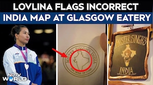 Lovlina Borgohain Points Out Missing Northeast On India Map At Glasgow Restaurant
