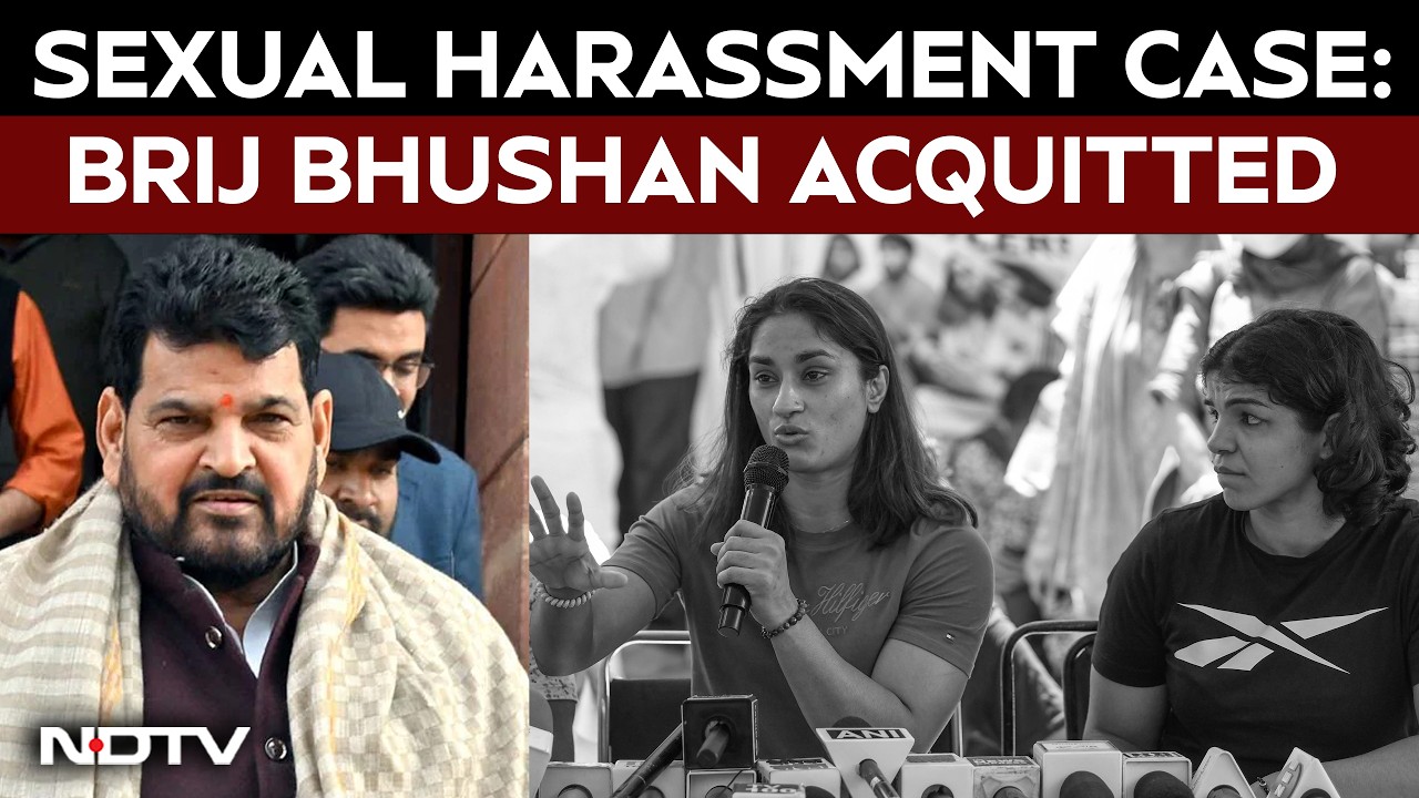 Brij Bhushan Sharan Singh Cleared In Wrestlers' Sexual Harassment Case