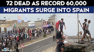 72 Dead As Record 60,000 Migrants Surge Into Spain's Ceuta