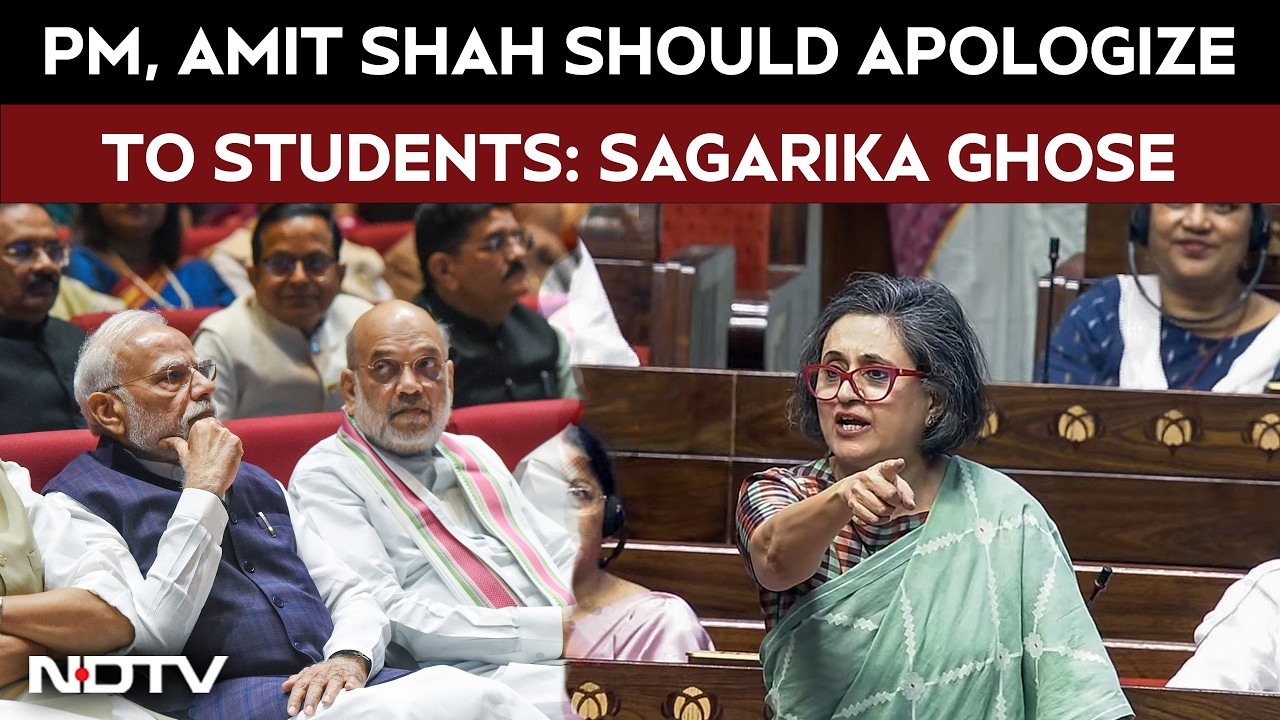 PM Modi, Amit Shah Should Apologize: TMC's Sagarika Ghose Hits Back Over Police Action On Students