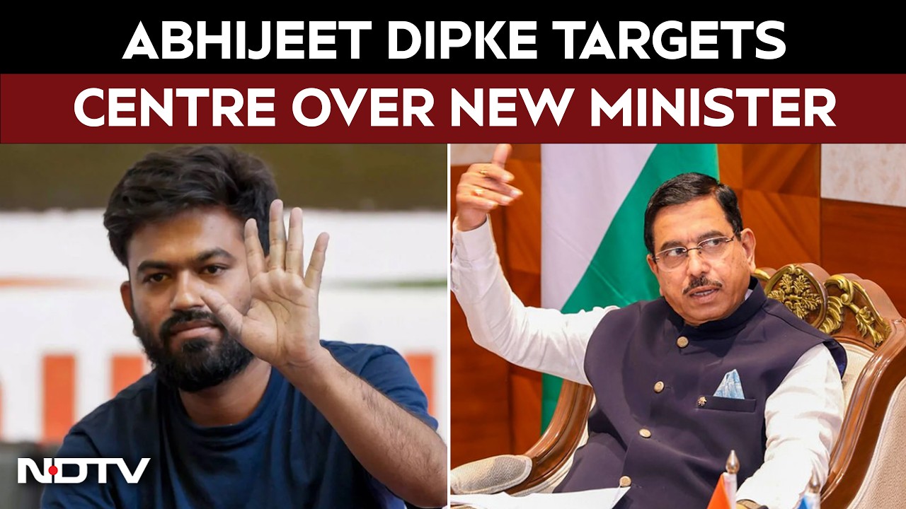 Abhijeet Dipke News | NEET Protest: Abhijeet Dipke Targets Centre Over New Minister & Compensation