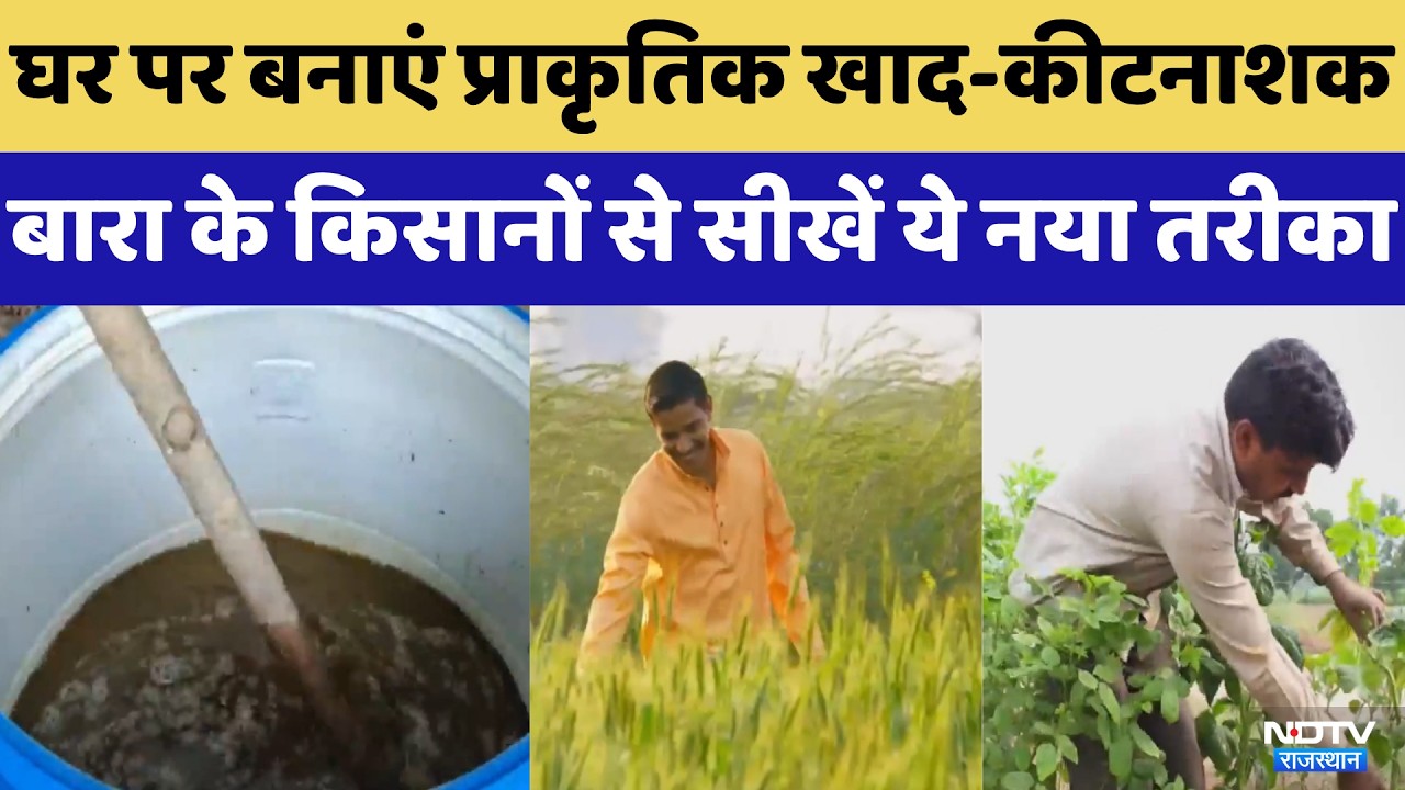 Baran: घर पर बनाएं प्राकृतिक खाद, बारा के किसानों से सीखें ये नया तरीका | Organic Farming