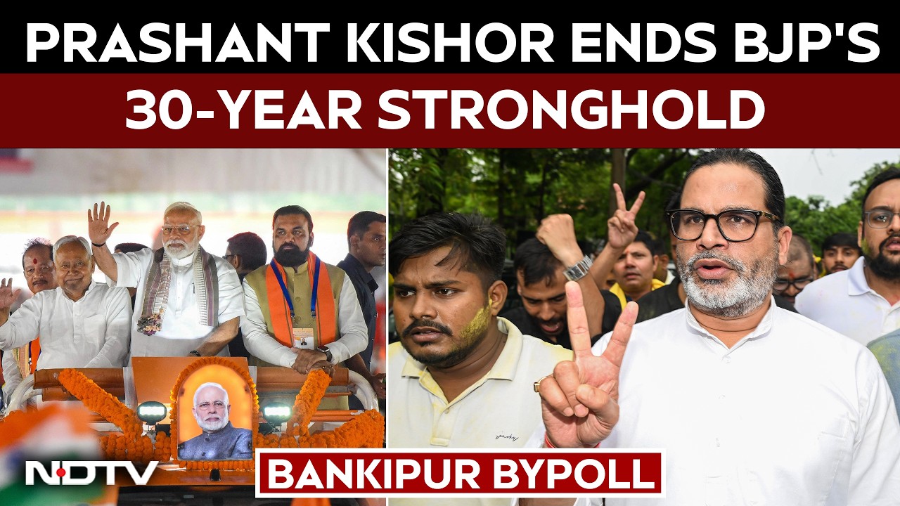 Prashant Kishor Defeats BJP By Over 19,000 Votes, Ends Party's 30-Year Hold