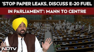 Bhagwant Mann Questions Centre Over Paper Leaks, E20 Fuel In Parliament