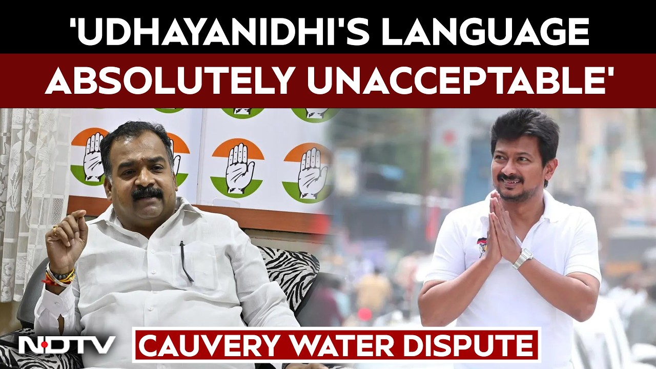 Congress MP Manickam Tagore Demands Udhayanidhi Stalin's Apology