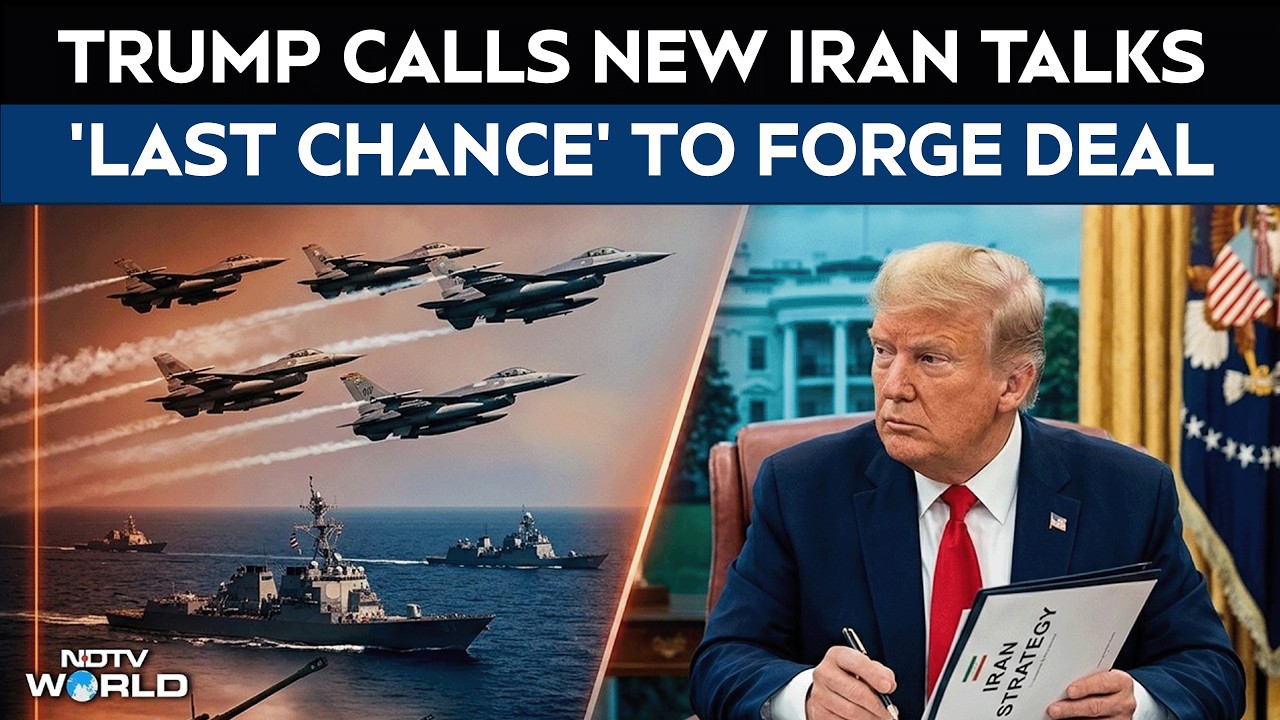 Trump Calls New Iran Talks 'Last Chance' To Avoid More US Strikes