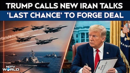 Trump Calls New Iran Talks 'Last Chance' To Avoid More US Strikes