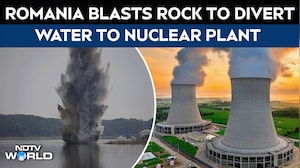 Romania Uses Explosive To Redirect Water From Drought-Hit Danube To Nuclear Reactor
