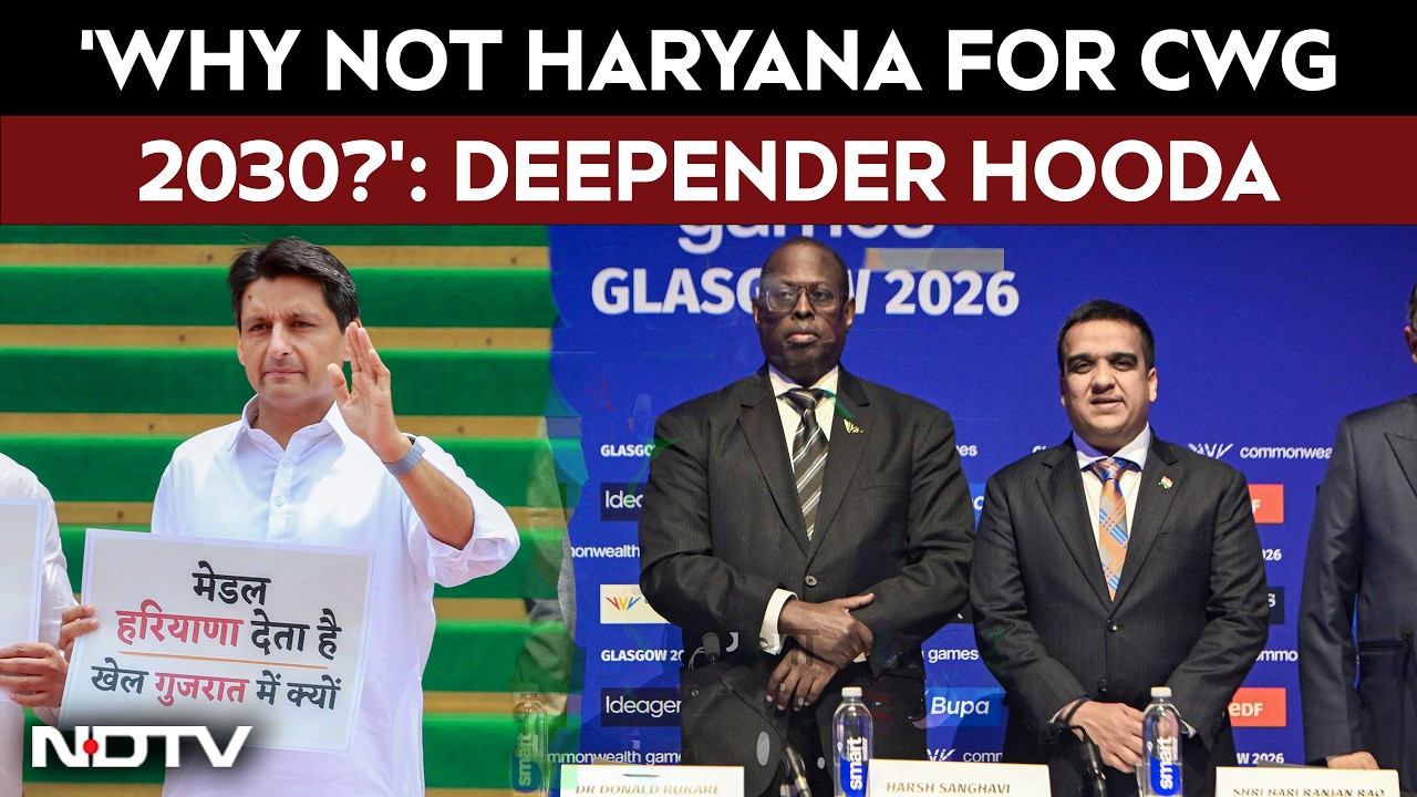 Commonwealth Games | Deepender Hooda Questions Ahmedabad's Selection For Commonwealth Games 2030