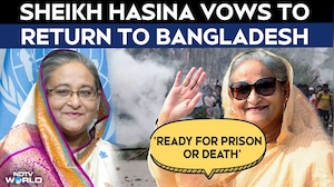 Ex-Bangladesh PM Hasina May Face Public For 1st Time Since Ouster On Wednesday