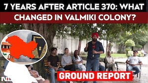 Seven Years After Article 370: What Has Changed In Valmiki Colony?