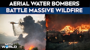 Massive Fire Near Athens Triggers Emergency Response