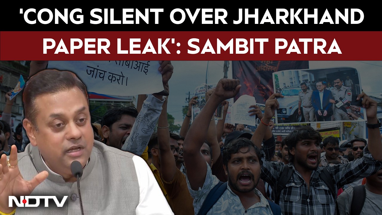 'Congress Silent On JPSC Paper Leak': Sambit Patra Attacks Opposition