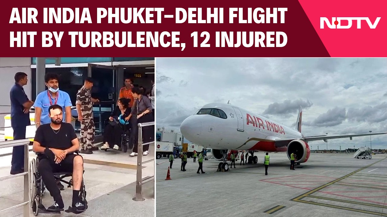 Air India Flight From Phuket To Delhi Faces Turbulence, Passengers Sustain Minor Injuries -