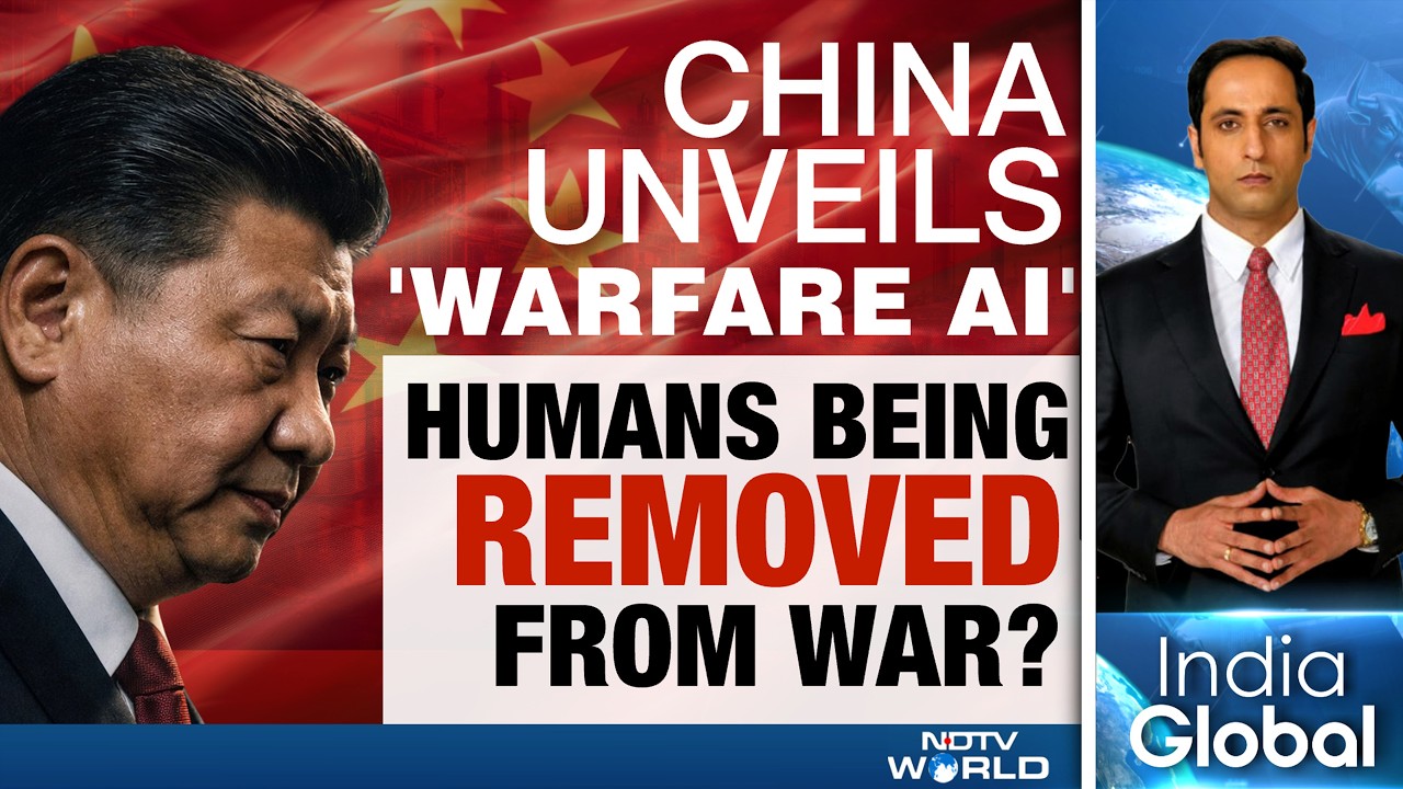 China Unveils Warfare AI: Machines Now Control 100+ Warplanes
