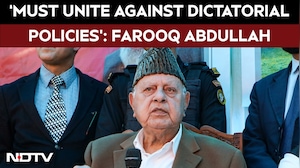 JKNC Chief Farooq Abdullah Calls For Unity Against 'Dictatorial Policies'