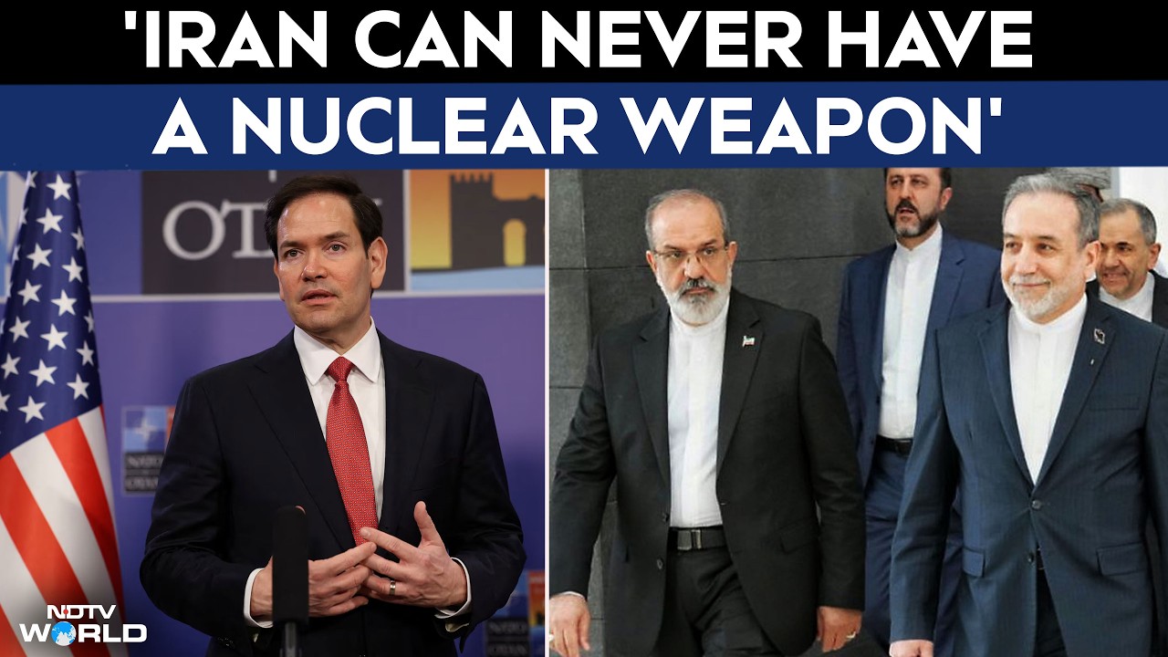 US Says Iran Can Never Be Allowed A Nuclear Weapon As Oman Talks Continue