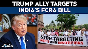 Donald Trump-Aligned US Lawmaker Criticises India's FCRA Bill, Warns Of Diplomatic Fallout
