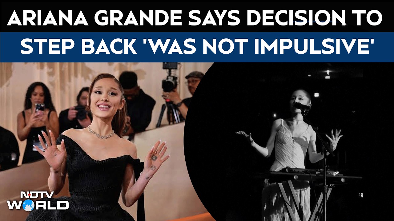 Ariana Grande Concert | Ariana Grande Explains Decision to Step Back From Public Life