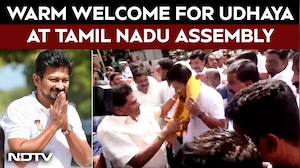 Udhayanidhi Stalin Receives Grand Welcome As He Arrives For Tamil Nadu Budget Session