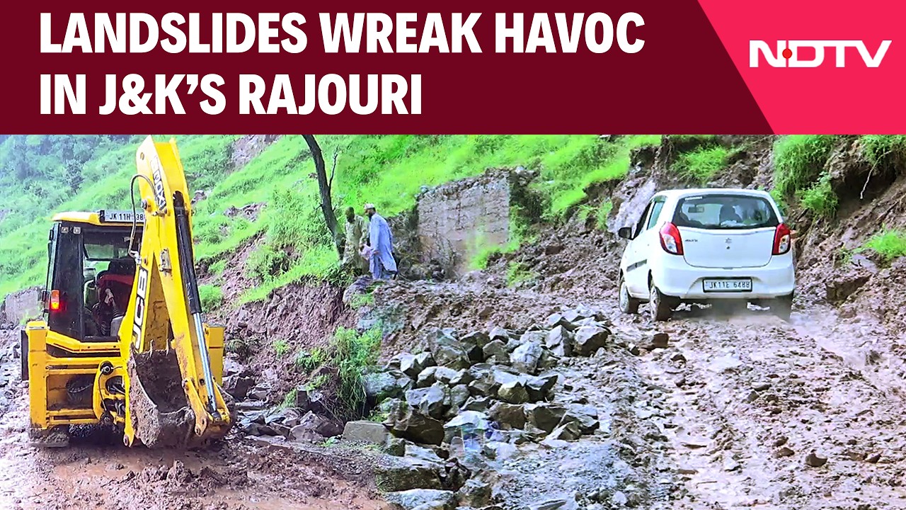 Jammu And Kashmir Floods | J&K: Roads, Homes Damaged As Landslides Wreak Havoc In Rajouri