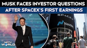 Elon Musk Faces Investor Questions After SpaceX's First Public Earnings