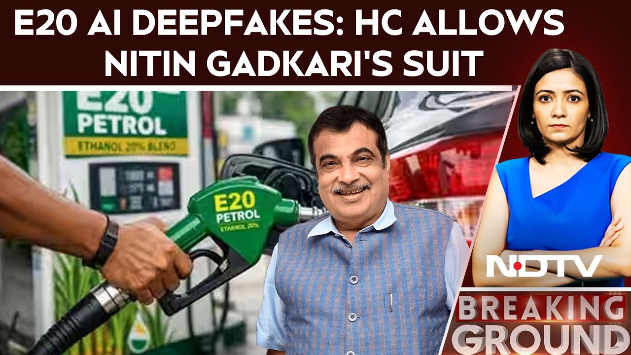 Nitin Gadkari Gets HC Nod To File ₹11 Crore Suit Over E20 AI Deepfake Videos