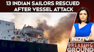 Cargo Vessel Sinks Near Yemen After Projectile Strike, All Indian Crew Members Rescued